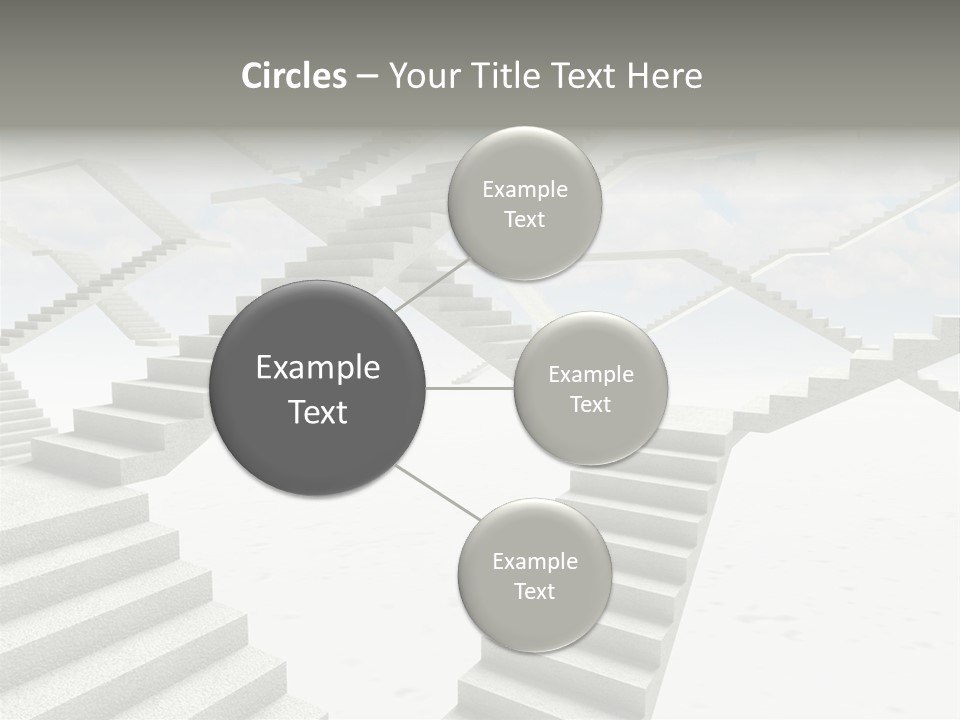 Stair Business Stone PowerPoint Template