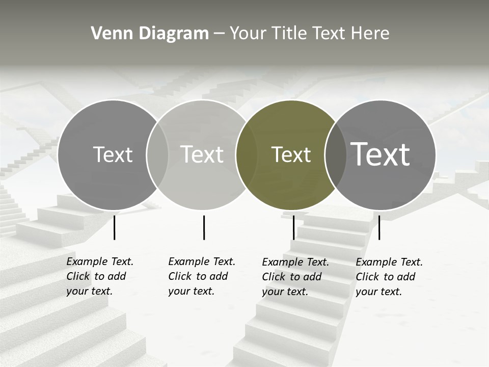 Stair Business Stone PowerPoint Template