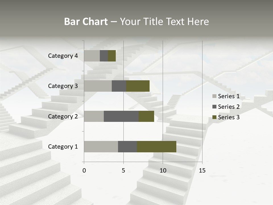 Stair Business Stone PowerPoint Template
