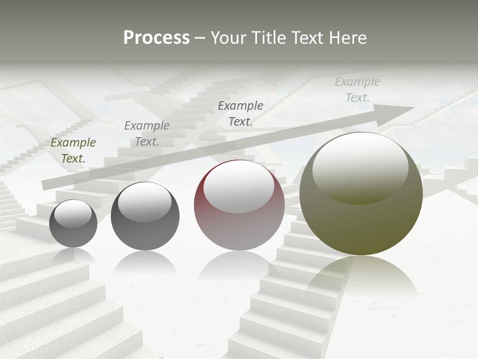 Stair Business Stone PowerPoint Template