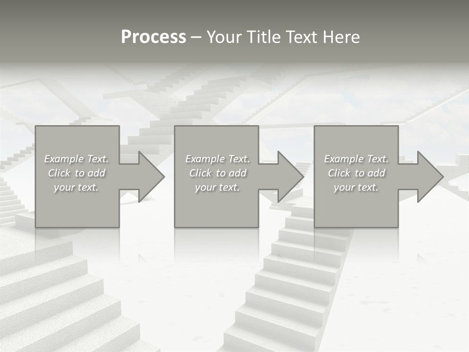 Stair Business Stone PowerPoint Template