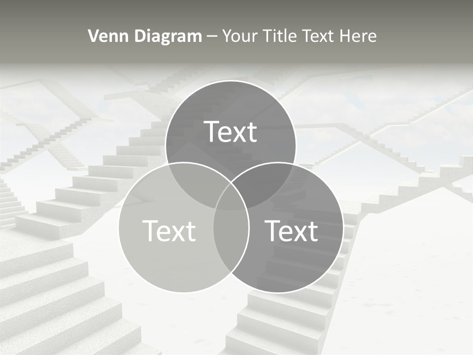 Stair Business Stone PowerPoint Template