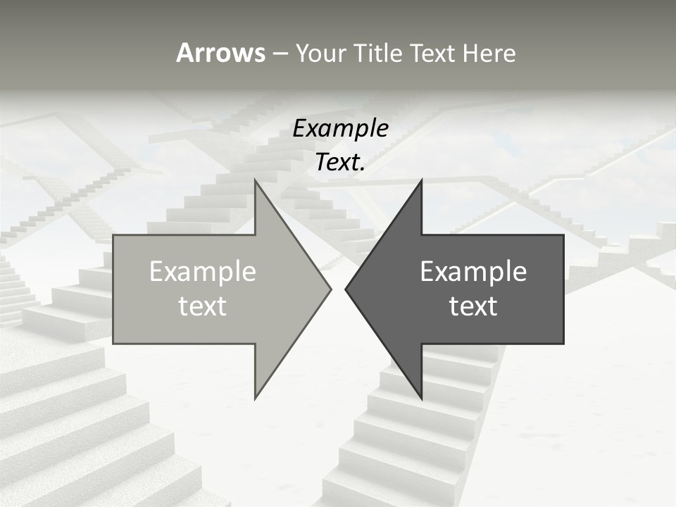 Stair Business Stone PowerPoint Template
