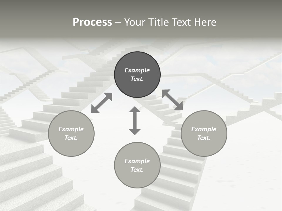 Stair Business Stone PowerPoint Template