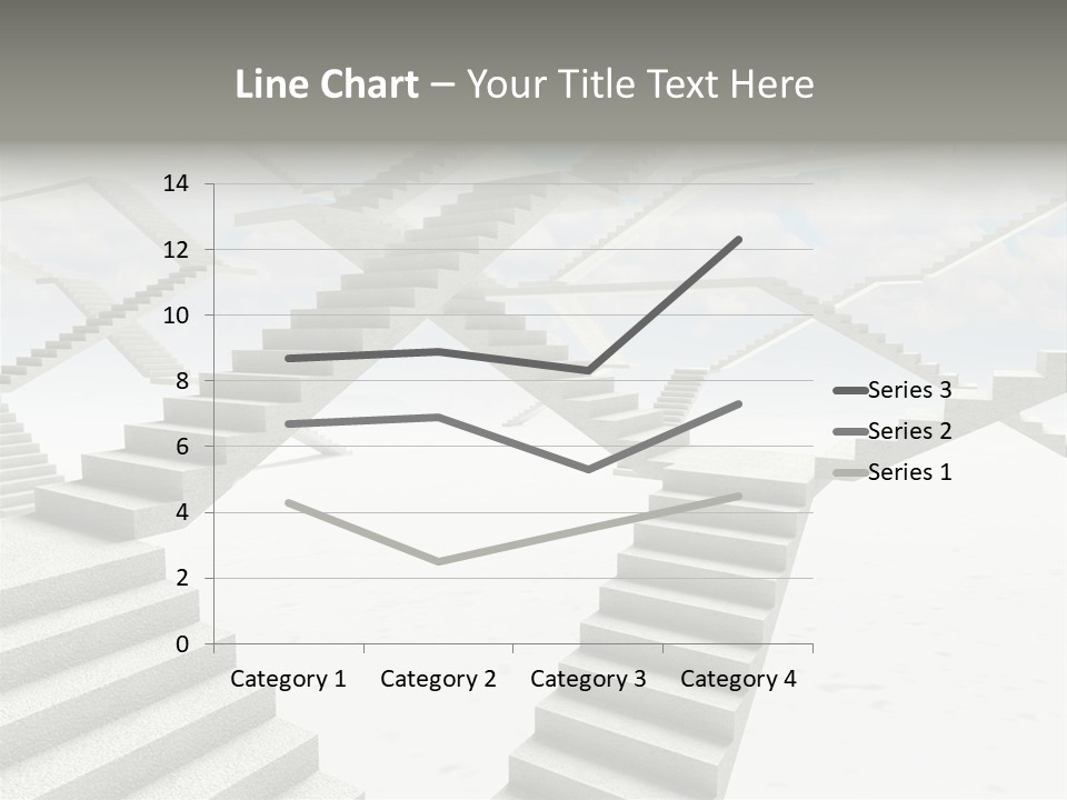 Stair Business Stone PowerPoint Template