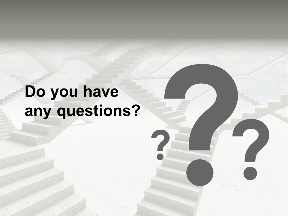 Stair Business Stone PowerPoint Template