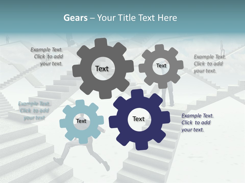 Solution Fall Jump PowerPoint Template
