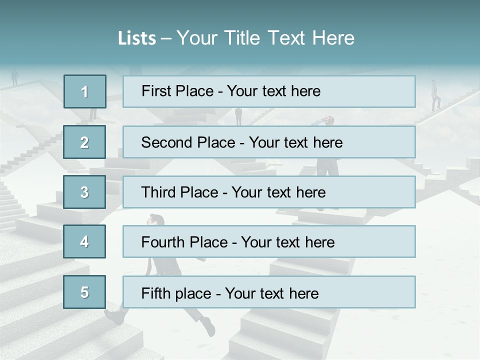 Solution Fall Jump PowerPoint Template