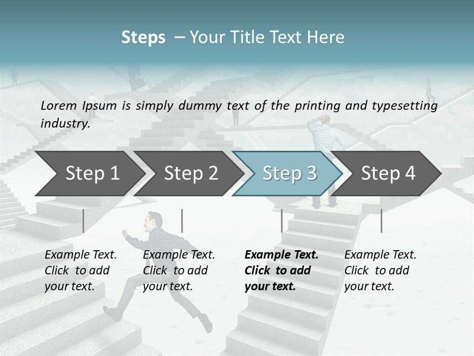 Solution Fall Jump PowerPoint Template
