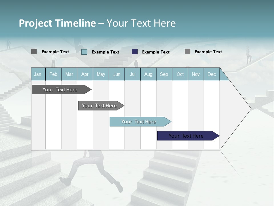 Solution Fall Jump PowerPoint Template