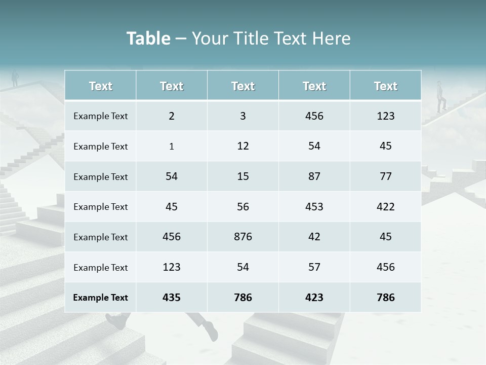 Solution Fall Jump PowerPoint Template