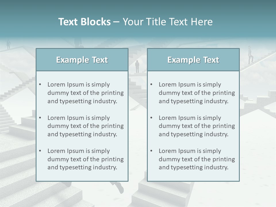 Solution Fall Jump PowerPoint Template