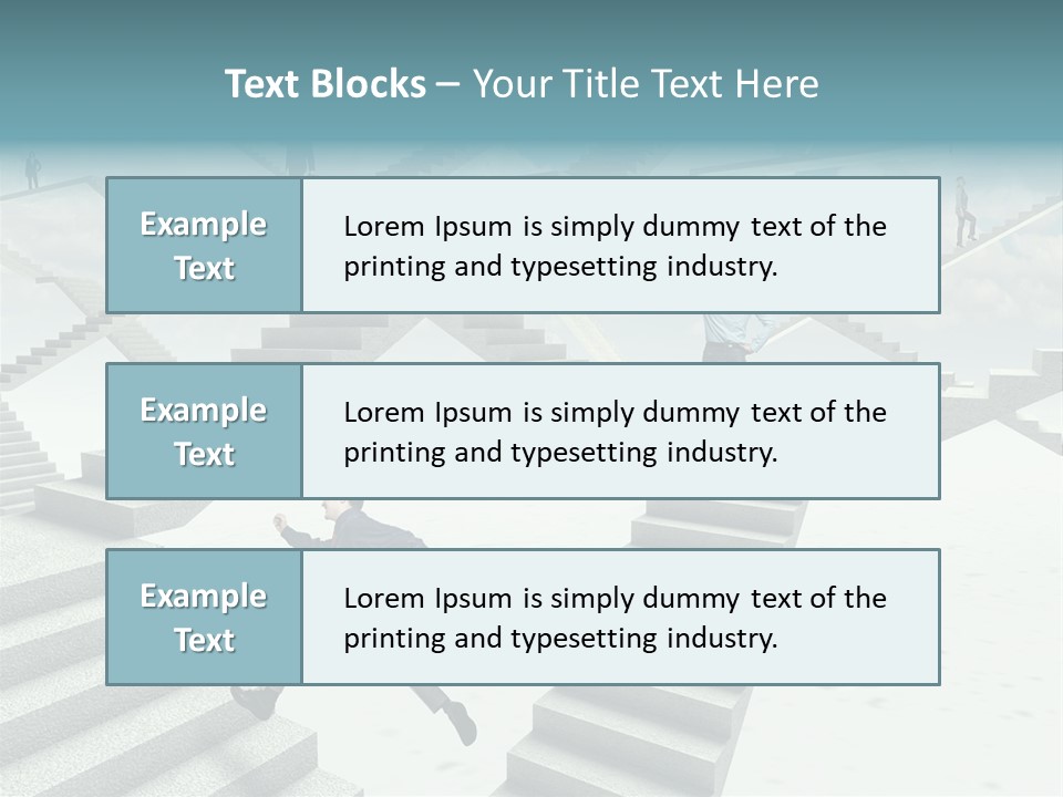 Solution Fall Jump PowerPoint Template