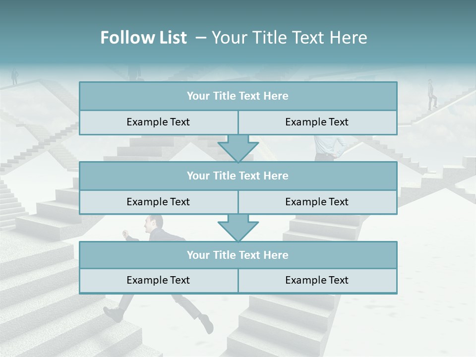 Solution Fall Jump PowerPoint Template