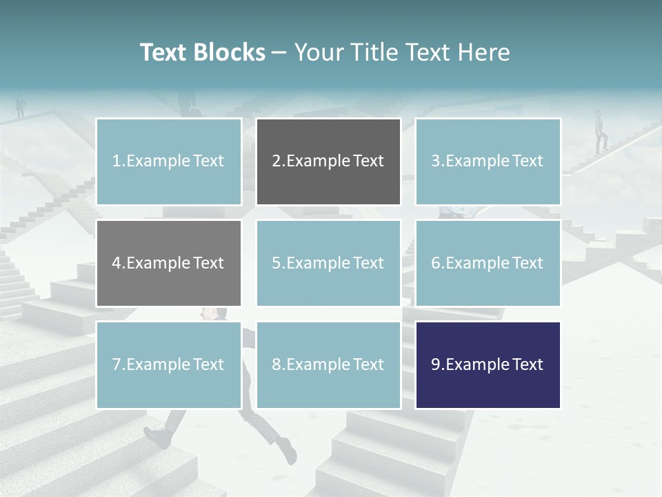 Solution Fall Jump PowerPoint Template