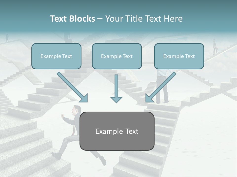 Solution Fall Jump PowerPoint Template