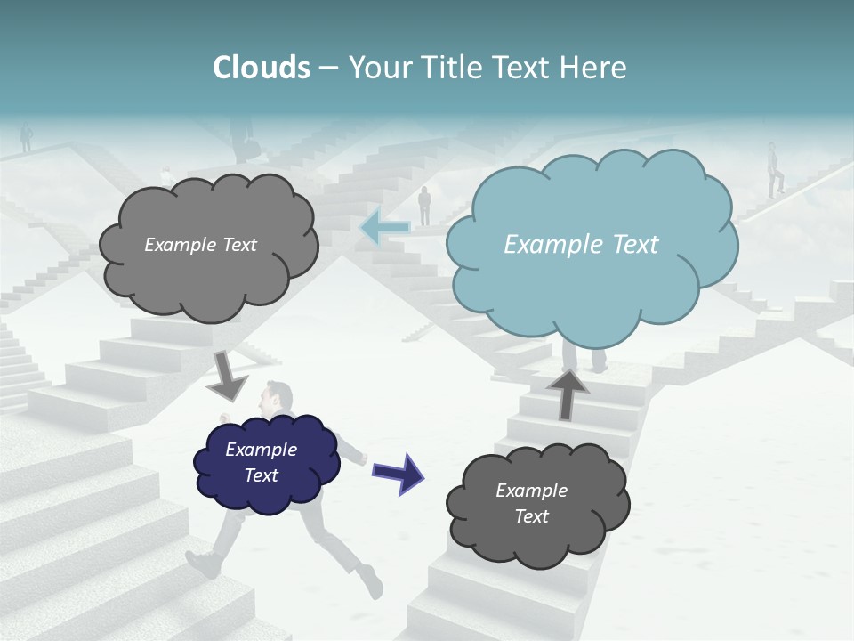 Solution Fall Jump PowerPoint Template