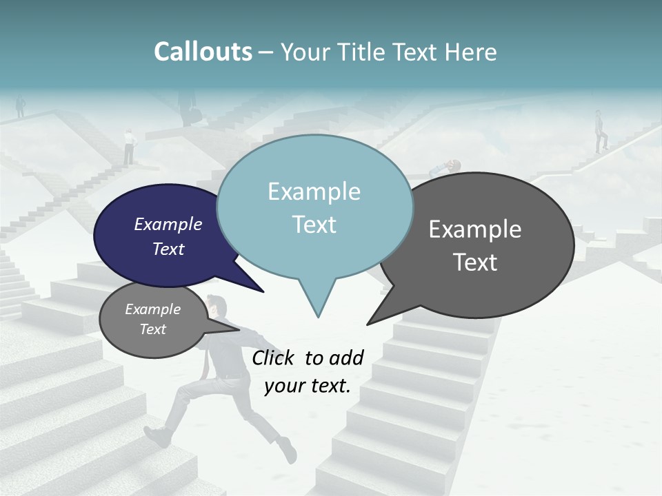 Solution Fall Jump PowerPoint Template
