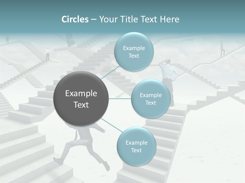 Solution Fall Jump PowerPoint Template