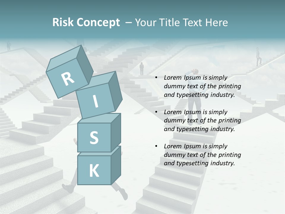 Solution Fall Jump PowerPoint Template