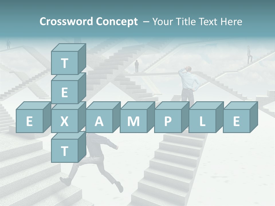 Solution Fall Jump PowerPoint Template