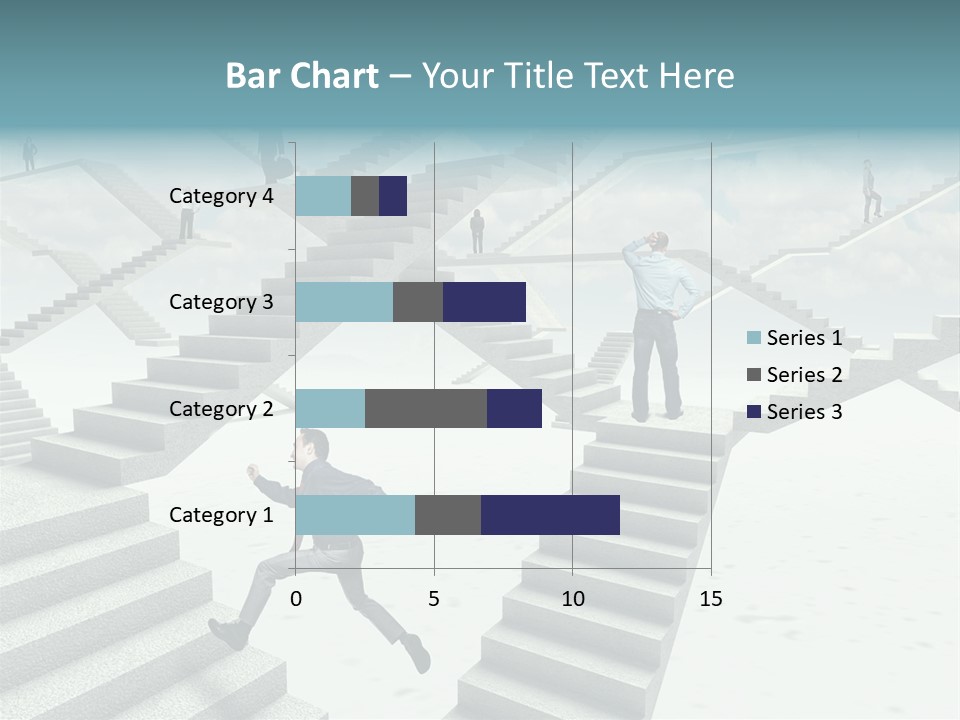 Solution Fall Jump PowerPoint Template