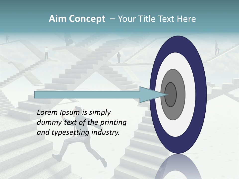 Solution Fall Jump PowerPoint Template