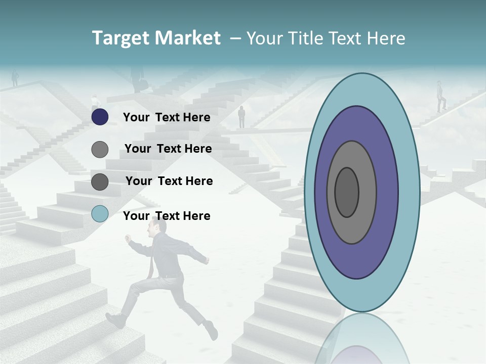 Solution Fall Jump PowerPoint Template