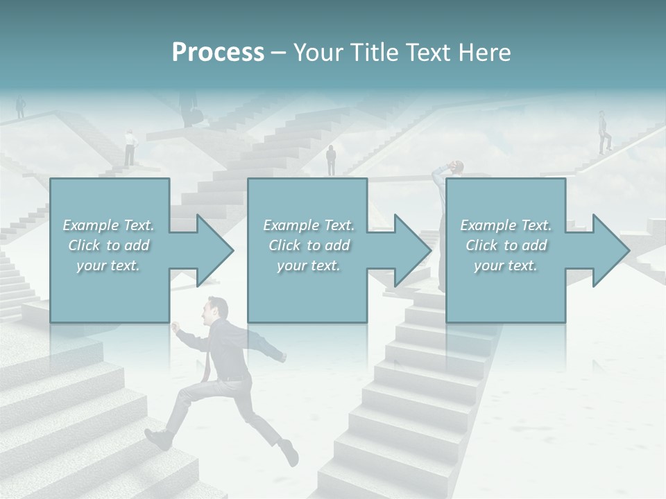 Solution Fall Jump PowerPoint Template