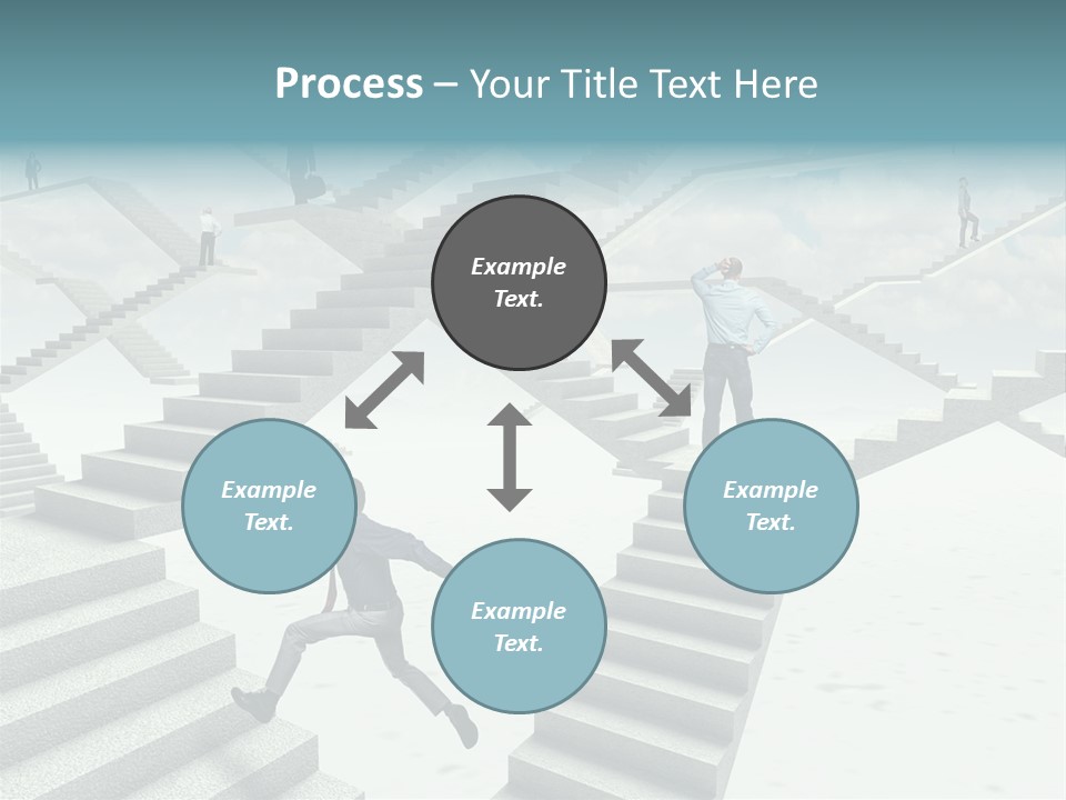 Solution Fall Jump PowerPoint Template