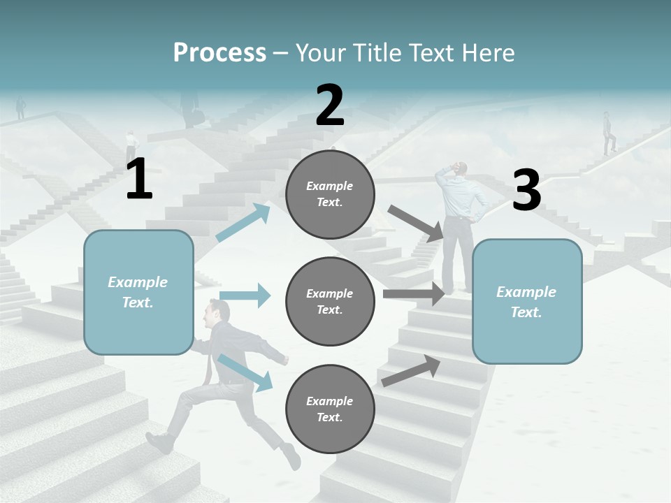 Solution Fall Jump PowerPoint Template