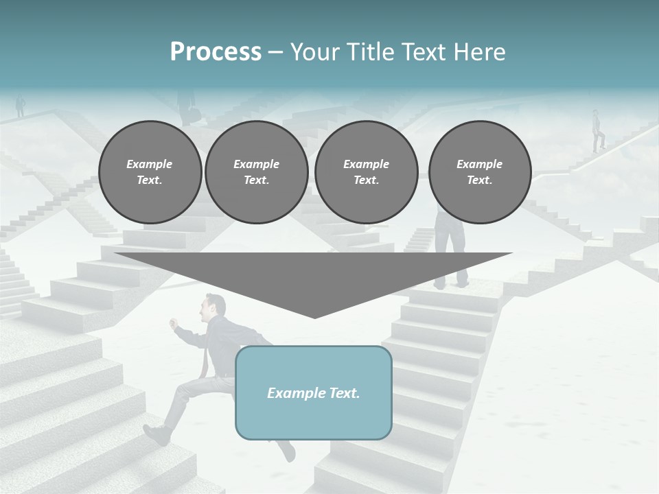 Solution Fall Jump PowerPoint Template