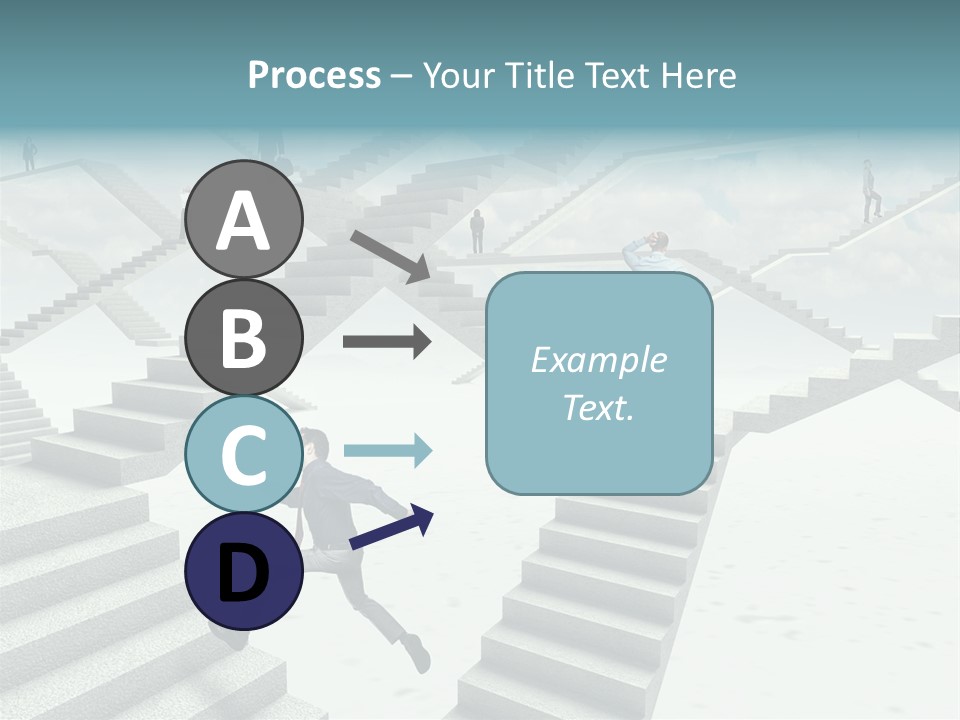 Solution Fall Jump PowerPoint Template