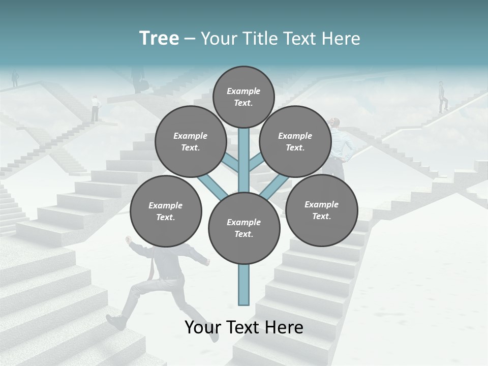 Solution Fall Jump PowerPoint Template