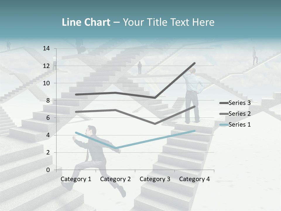Solution Fall Jump PowerPoint Template