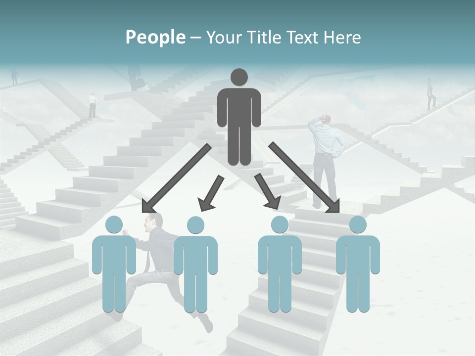 Solution Fall Jump PowerPoint Template