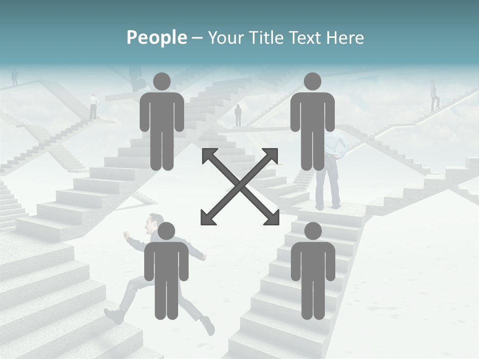 Solution Fall Jump PowerPoint Template