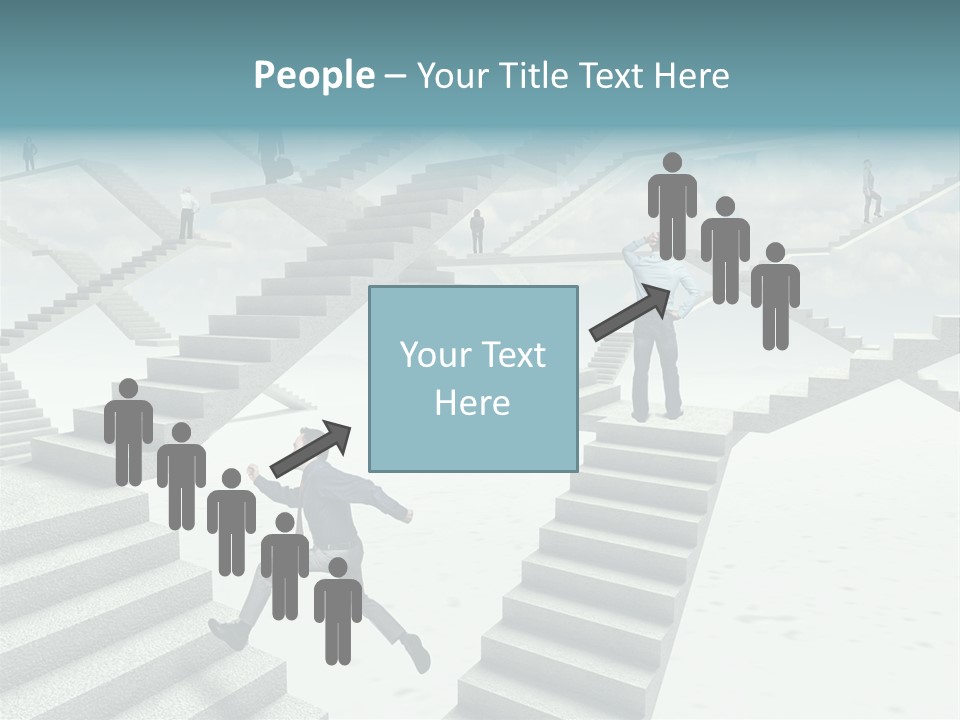 Solution Fall Jump PowerPoint Template