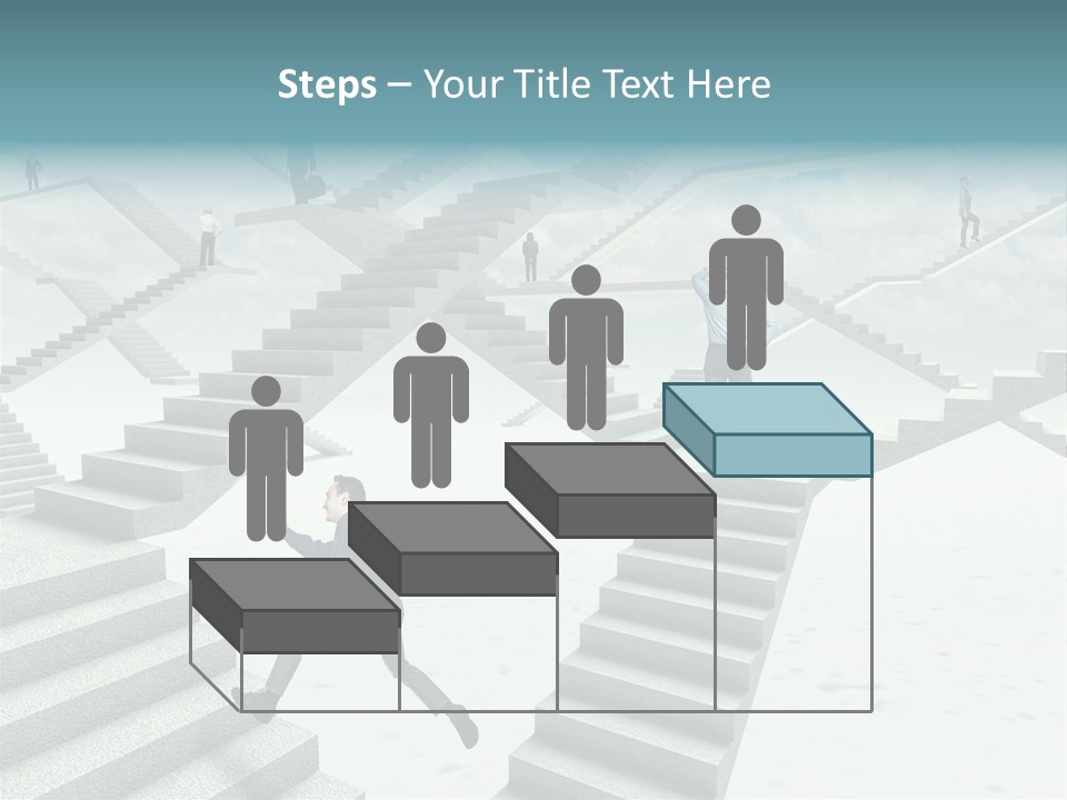 Solution Fall Jump PowerPoint Template