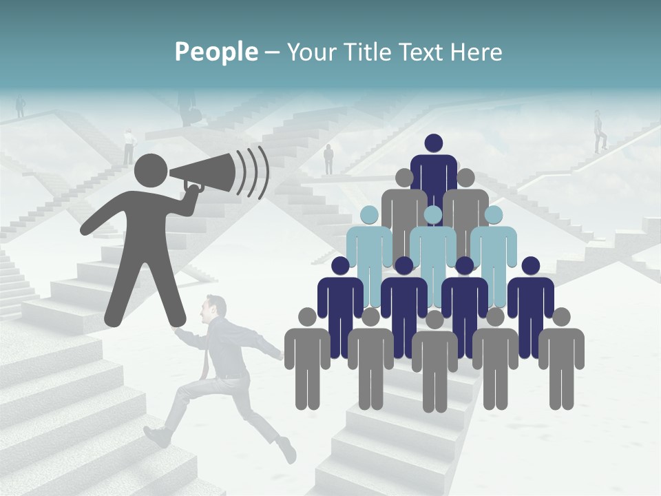 Solution Fall Jump PowerPoint Template