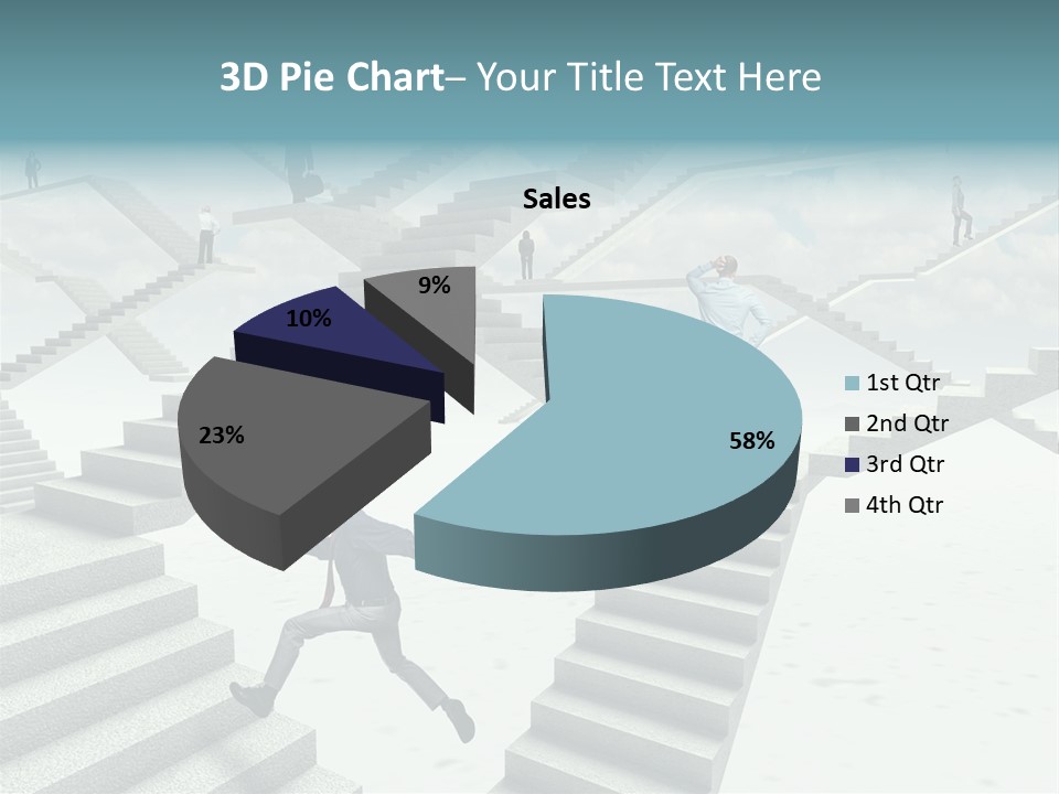 Solution Fall Jump PowerPoint Template