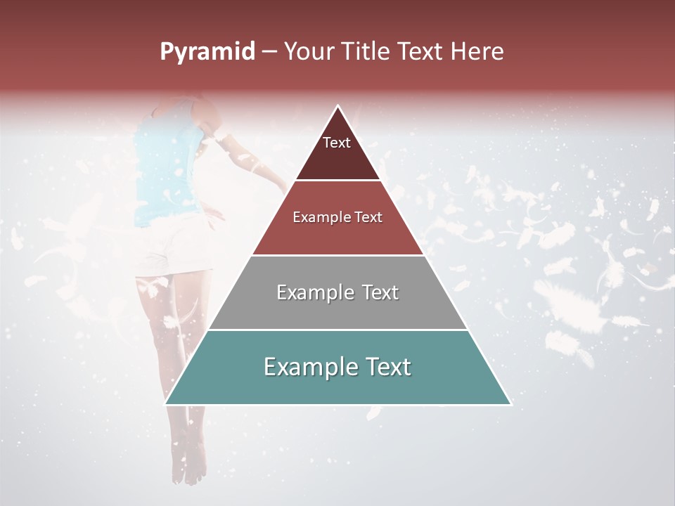 Darkness Above Wing PowerPoint Template