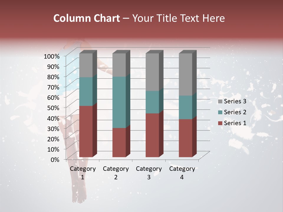 Darkness Above Wing PowerPoint Template
