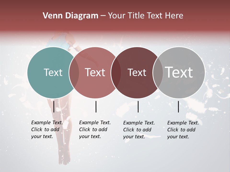 Darkness Above Wing PowerPoint Template