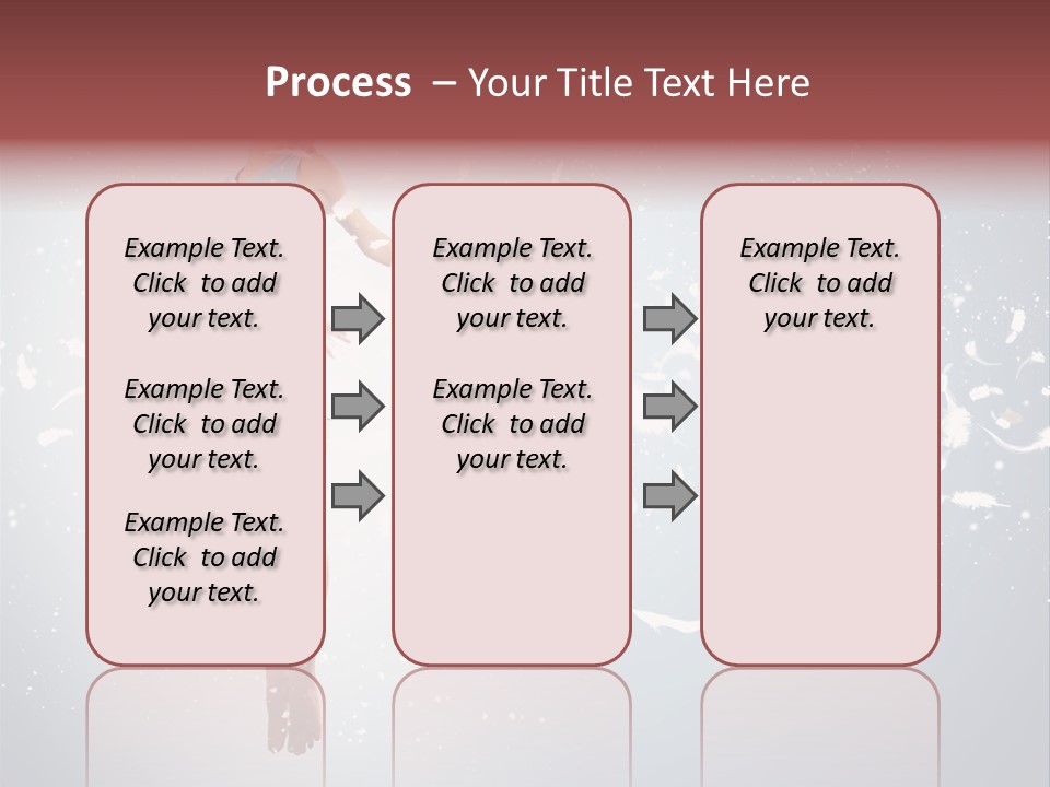 Darkness Above Wing PowerPoint Template