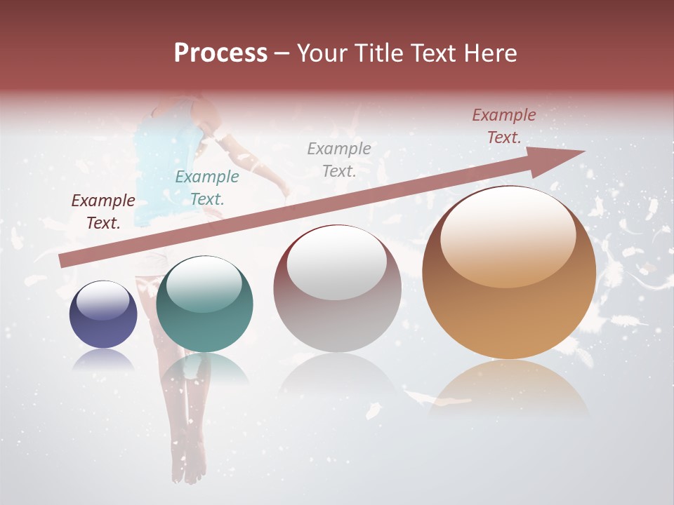 Darkness Above Wing PowerPoint Template