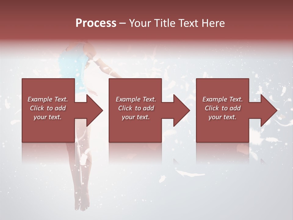 Darkness Above Wing PowerPoint Template