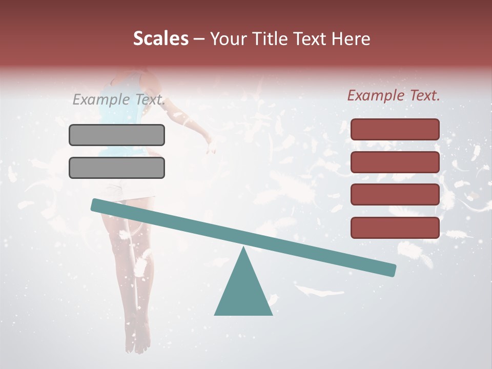 Darkness Above Wing PowerPoint Template