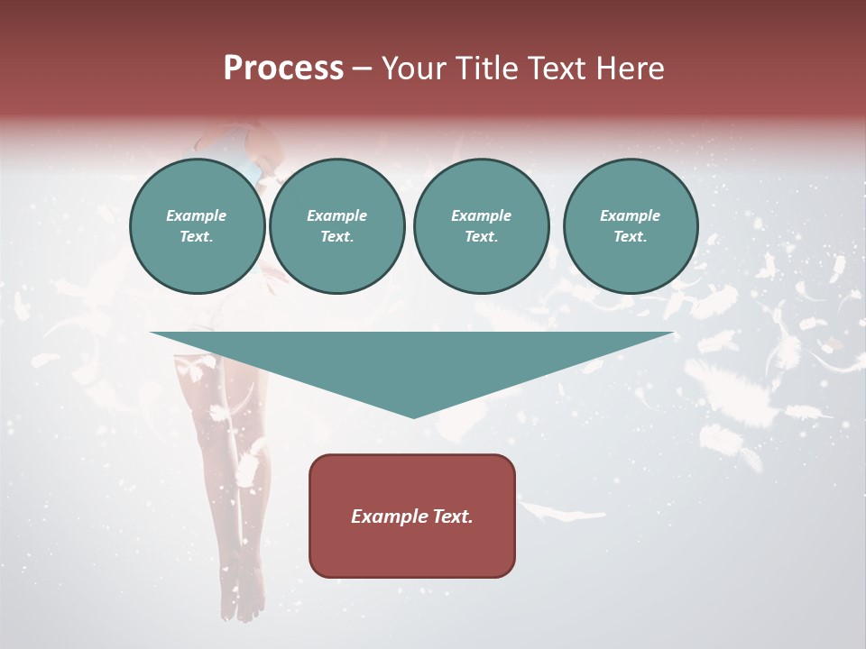 Darkness Above Wing PowerPoint Template