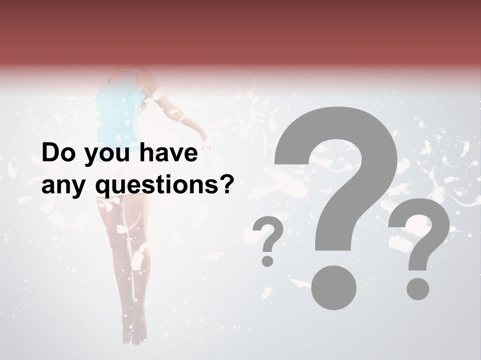 Darkness Above Wing PowerPoint Template